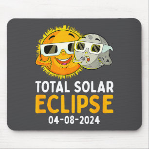 Süße totale Sonnenfinsternis 8. April Mousepad