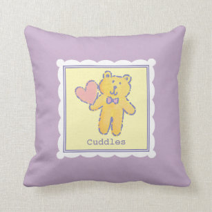 Süße Traum-Teddybär mit Herz-Baby-Lavendel Kissen