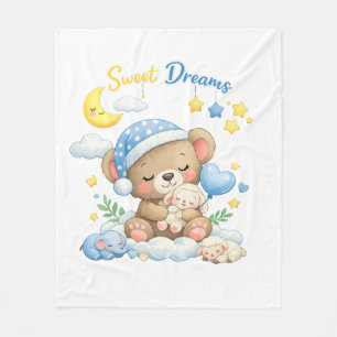 Süße Träume Babydecke Fleecedecke