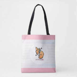 süße Träume, Corgibaby. PastellTaschentasche Tasche