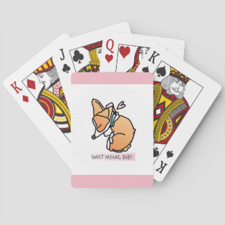 süße Träume, Corgibaby. Spielkarte des