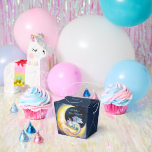 Süße Träume Drache und Halbmond-Baby-Party Geschenkschachtel