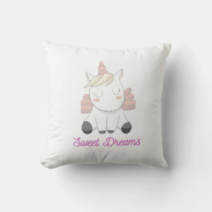 Süße Träume Einhorn Kissen