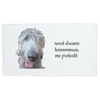 Süße Träume Hoooooman Irish Wolfhound Kissenbezug