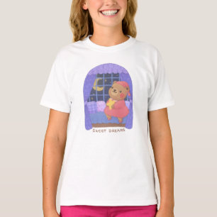 Süße Träume: Teddybär-Illustration T-Shirt
