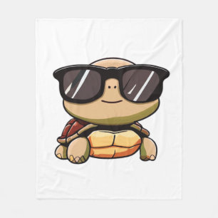 Süße Turtle Halloween 2023 Sonnenbrille Kostüm Übe Fleecedecke