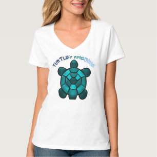 Süße Turtle-Wortwitz-Funny-Tier-Geschenk T-Shirt