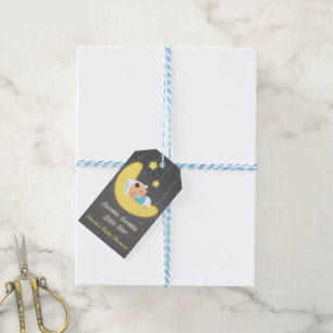 Süße Twinkle Twinkle Little Star Baby Shower Geschenkanhänger