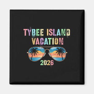 Süße Tybee-Insel-Ferien 2026-Trip Schwimmen Urlaub Magnet