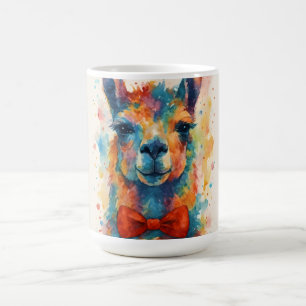 Süße und bunte Llama-Tasse Kaffeetasse