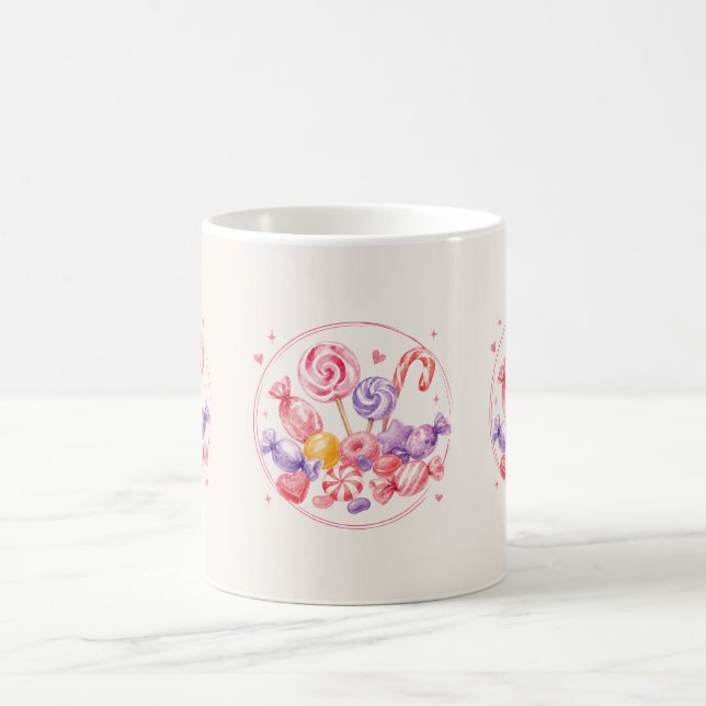 Süße und bunte Tasse für Candy-Fans (Mittel)