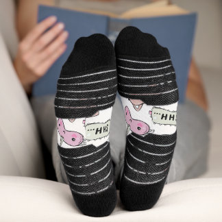 Süße und coole Charakter-Sockendesigns Socken