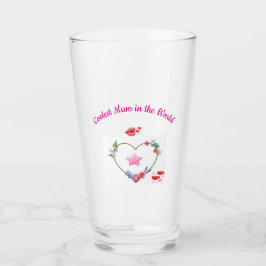 Süße und einfache Mama Glas