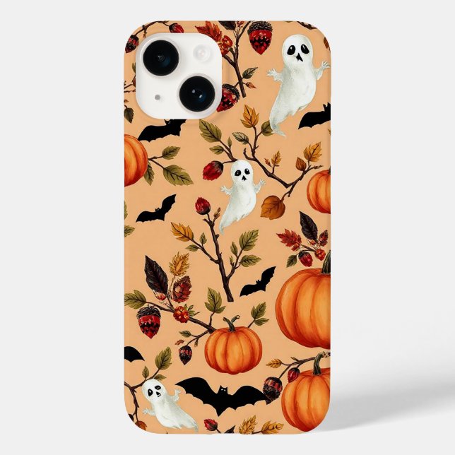 Süße und gruselige Handyhülle für den Herbst Case-Mate iPhone 14 Hülle (Rückseite)