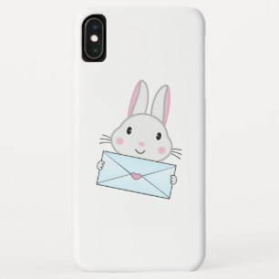 Süße und liebevolle Hasen halten Liebesbrief Case-Mate iPhone Hülle