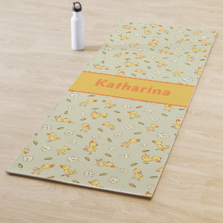 Süße und lustige Entchen für Kinder Yogamatte