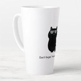 Süße und lustige Katze Milchtasse