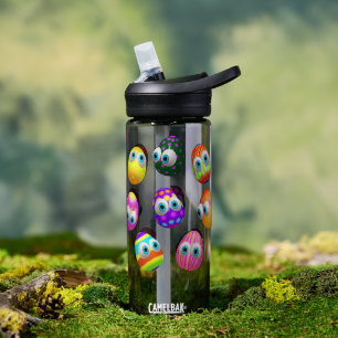 Süße und lustige Ostereier Cartoon Trinkflasche