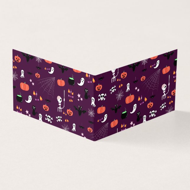 Süße unheimliche Halloween-Kunst (Vorderseite)