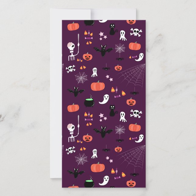 Süße unheimliche Halloween-Kunst (Vorderseite)
