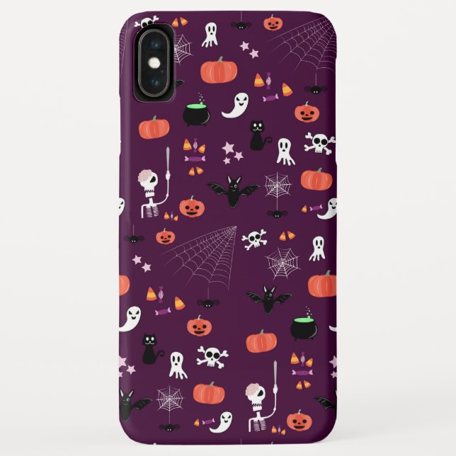 Süße unheimliche Halloween-Kunst Case-Mate iPhone Hülle (Rückseite)