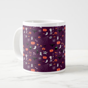 Süße unheimliche Halloween-Kunst Jumbo-Tasse