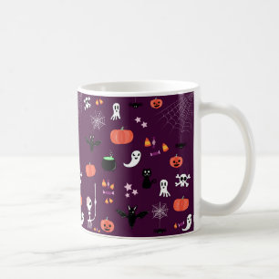 Süße unheimliche Halloween-Kunst Kaffeetasse