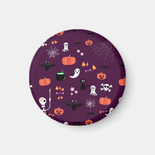 Süße unheimliche Halloween-Kunst Magnet