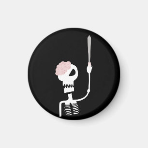 Süße unheimliche Halloween-Kunst Magnet