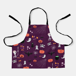 Süße unheimliche Halloween-Kunst Schürze