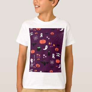 Süße unheimliche Halloween-Kunst T-Shirt