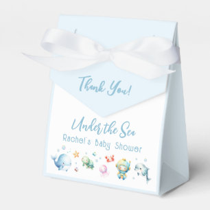 Süße Unter dem Meer Baby Shower Danke Geschenkschachtel