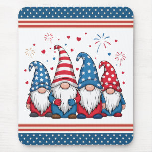 Süße USA amerikanische Gnome Cartoon-68123 Mousepad