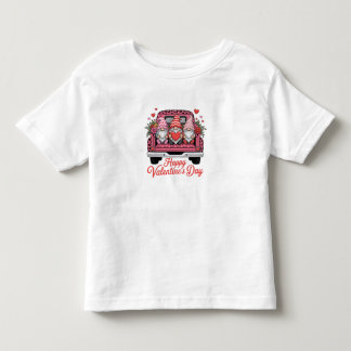 süße-valentins-gnome-rosa-lkw-glücklichen-valentin kleinkind t-shirt