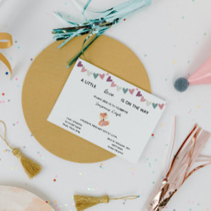 Süße Valentinstag-Baby-Shower-Einladung Einladung