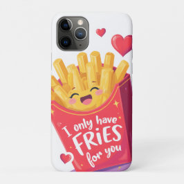 Süße Valentinstag-Fritten-Wortspiel Case-Mate iPhone Hülle