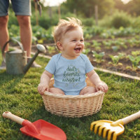 Süße Väter Lieblings-Assistent Baby