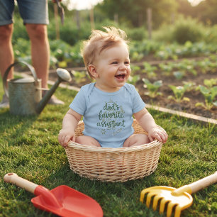 Süße Väter Lieblings-Assistent Baby Strampler