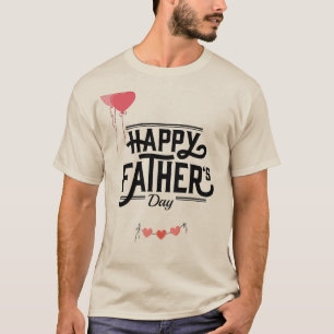 Süße Vatertag-Zitat-Grafik-Herzen hängen T-Shirt