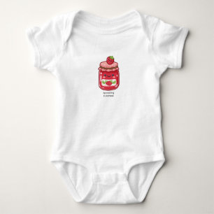 Süße Verbreitung Jam-Glas Baby-Body - Lustig G Baby Strampler