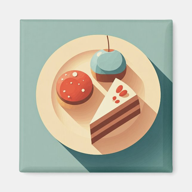 Süße Versuchungen Magnet (Vorne)