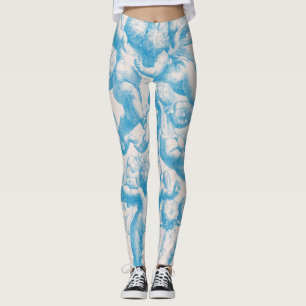 Süße viktorianische Vintage-Engels-Leggings Leggings