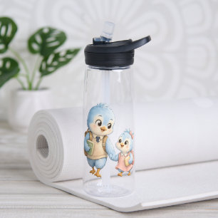 Süße Vogel Bruder Sport Wasserflasche Trinkflasche
