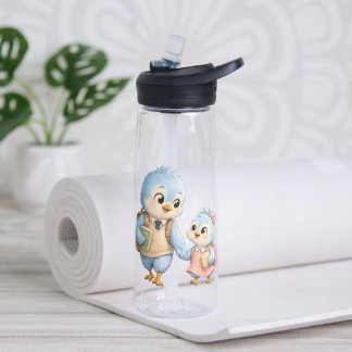 Süße Vogel Bruder Sport Wasserflasche Trinkflasche