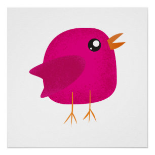Süße Vogel Kids Poster