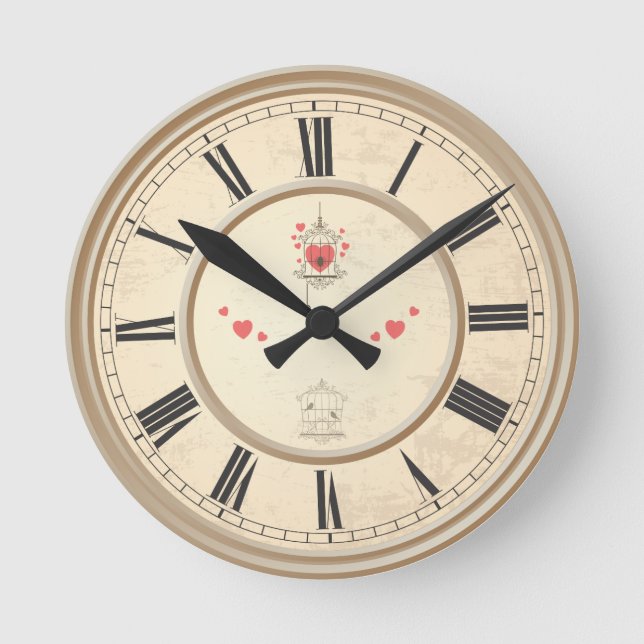 Süße Vögel spinnen rund um die Uhr in Ihrer Zuhaus (Vorderseite)
