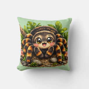 Süße Vogelspinne Kawaii Kissen