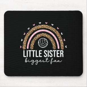 Süße Volleyball-Schwester für Mädchen und Kinder Mousepad