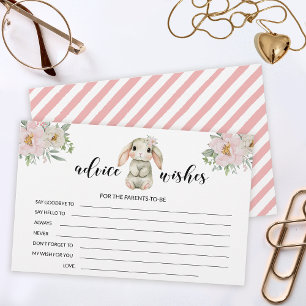 Süße Waldfee Mädchen Baby Shower Wünsche und Ratsc Briefpapier