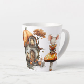 Süße Waldmaus- und Pilzhütten-Tasse – Whims Milchtasse